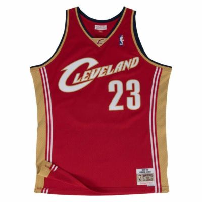 NBA レブロン・ジェームズ キャバリアーズ ユニフォーム スウィングマン ロード 2003-04 ミッチェル＆ネス/Mitchell & Ness DarkRed