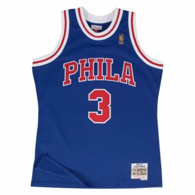 NBA アレン・アイバーソン 76ers ユニフォーム スウィングマン オルタネイト 1996-97 ミッチェル＆ネス/Mitchell & Ness ロイヤル