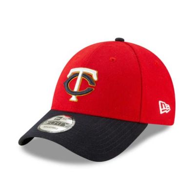 ミネソタ・ツインズ キャップ MLB ニューエラ 9FORTY リーグ アジャスタブル New Era オルタネイト (レッド/ネイビー)