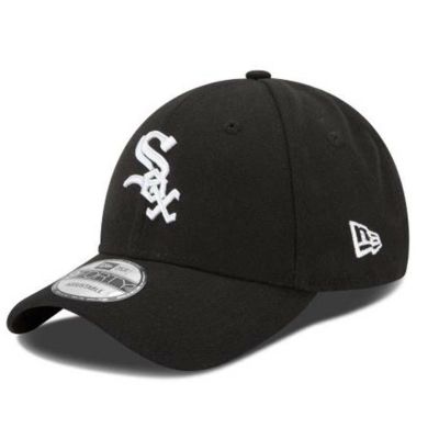 ホワイトソックス キャップ MLB ニューエラ 9FORTY リーグ アジャスタブル New Era ゲーム (ブラック)