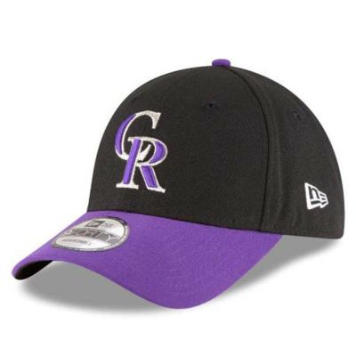 ロッキーズ キャップ MLB ニューエラ 9FORTY リーグ アジャスタブル New Era オルタネイト (ブラック/パープル)