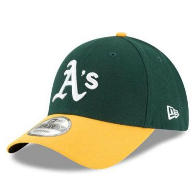 アスレチックス キャップ MLB ニューエラ 9FORTY リーグ アジャスタブル New Era ホーム (グリーン/イエロー)