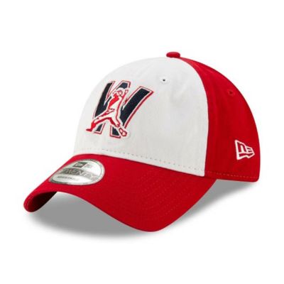 ナショナルズ キャップ MLB ニューエラ 9TWENTY コアクラシック アジャスタブル New Era ホワイト/レッド(Pitcher Logo)
