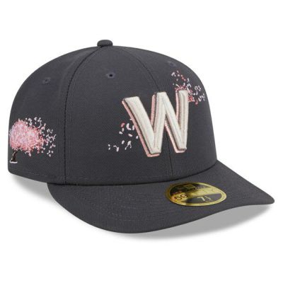 MLB ナショナルズ キャップ シティーコネクト2022 City Connect 59FIFTY ロープロファイル ニューエラ/New Era グラファイト