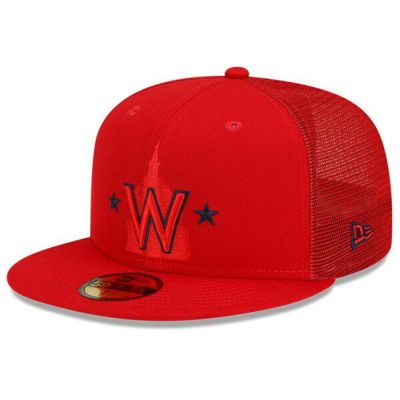 MLB ナショナルズ キャップ バッティングプラクティス Batting Practice 59FIFTY  ニューエラ/New Era レッド 2204BPZ