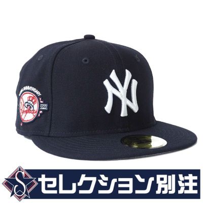 MLB ヤンキース キャップ 【セレクション別注】 Yankees 100th Anniversay  59FIFTY  ニューエラ/New Era Navy (2003 Game)【nejp】