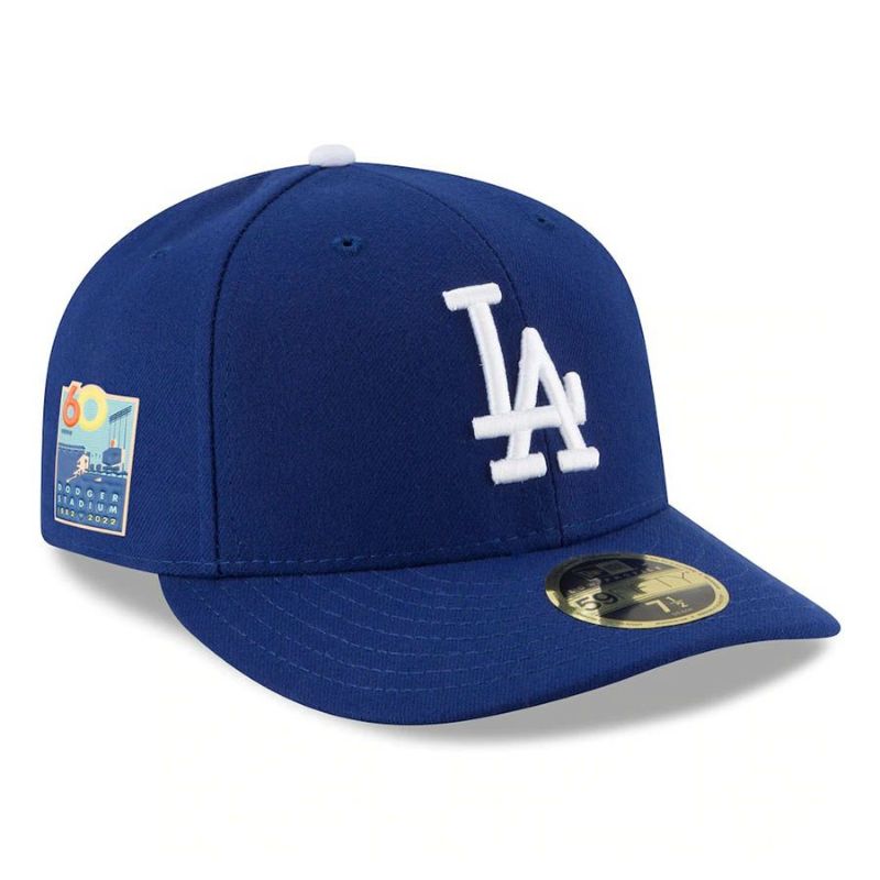 MLB ドジャース キャップ Dodger Stadium 60th Anniversary Patch LP 59FIFTY ニューエラ/New  Era ロイヤル | セレクション | MLB NBA NFL プロ野球グッズ専門店 公式オンラインストア