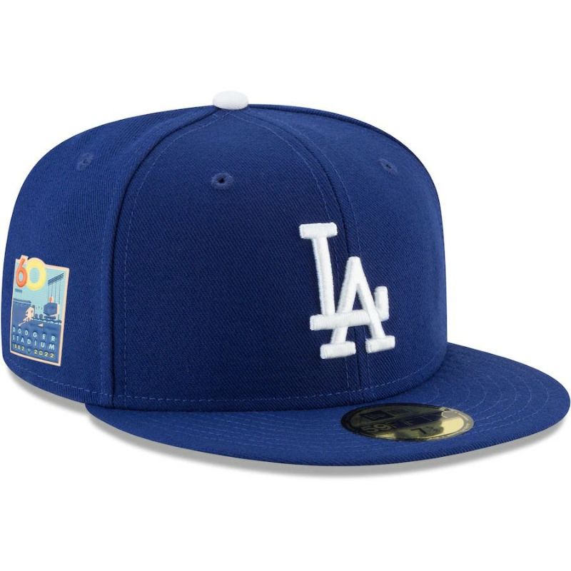 MLB ドジャース キャップ Dodger Stadium 60th Anniversary Patch 