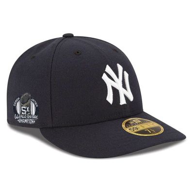 MLB デレク・ジーター ヤンキース キャップ HOF 5X ワールドシリーズ Champion  ロープロファイル 59FIFTY  ニューエラ/New Era