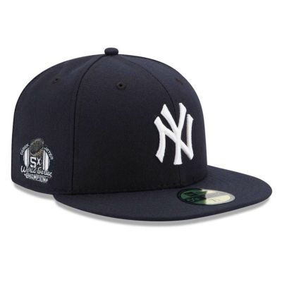 MLB デレク・ジーター ヤンキース キャップ HOF 5X ワールドシリーズ Champion  59FIFTY  ニューエラ/New Era ネイビー