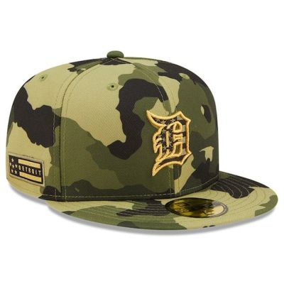 MLB タイガース キャップ 2022 アームドフォースデー Armed Forces Day On-Field 59FIFTY Fitted ニューエラ/New Era カモ