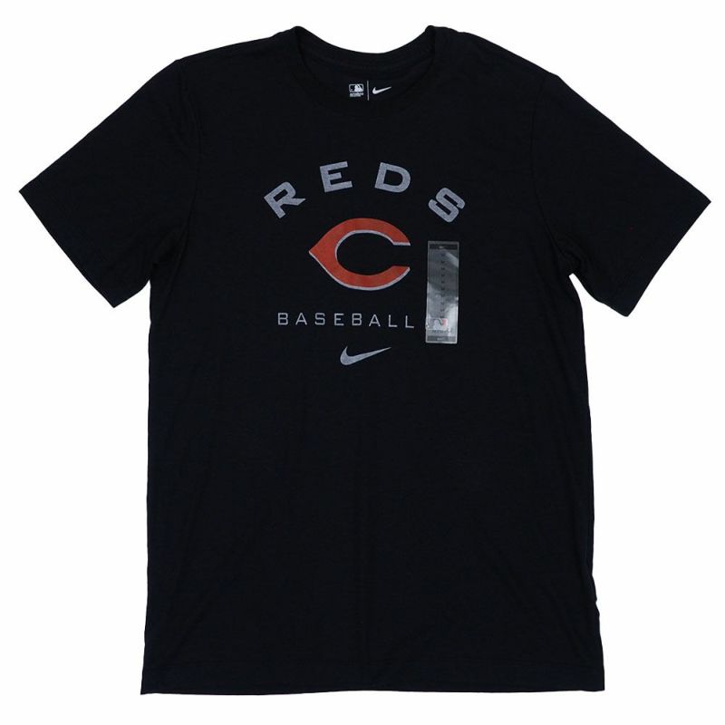 MLB シンシナティ・レッズ Tシャツ 2022 選手着用オーセンティックコレクション Tri-Blend Tee ナイキ/Nike ブラック |  セレクション | MLB NBA NFL プロ野球グッズ専門店 公式オンラインストア