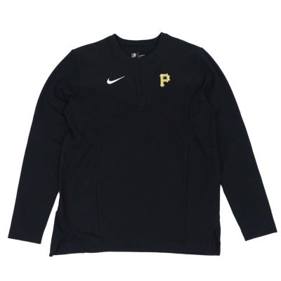 MLB パイレーツ ジャケット 2022 選手着用 オーセンティックコレクション Top ロングスリーブ UV ハーフジップ ナイキ/Nike