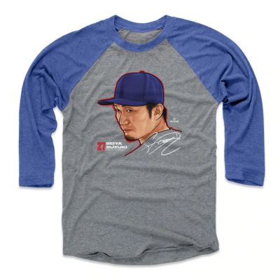 MLB 鈴木誠也 カブス Tシャツ Chicago C State WHT 500Level ロイヤル ...