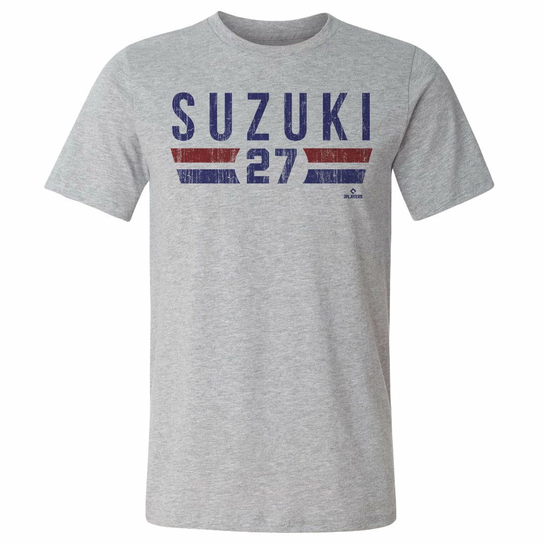 MLB 鈴木誠也 カブス Tシャツ Chicago C State WHT 500Level ヘザー 