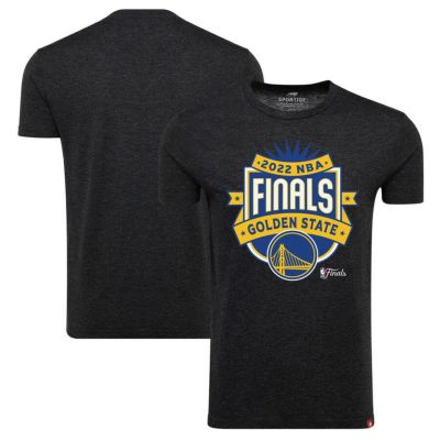 NBA ウォリアーズ Tシャツ NBAファイナル2022 進出記念 Crest Comfy T-Shirt Sportiqe ブラック