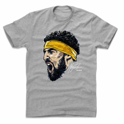 NBA クレイ・トンプソン ウォリアーズ Tシャツ Headband Y WHT 500Level ヘザーグレー