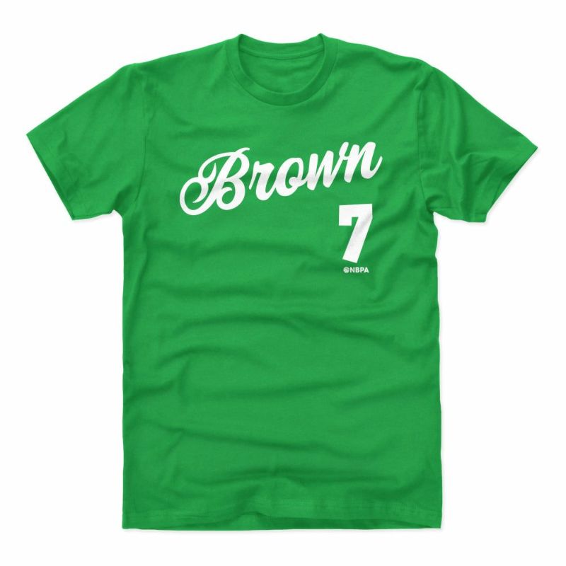 NBA ジェイレン・ブラウン セルティックス Tシャツ Boston Script WHT