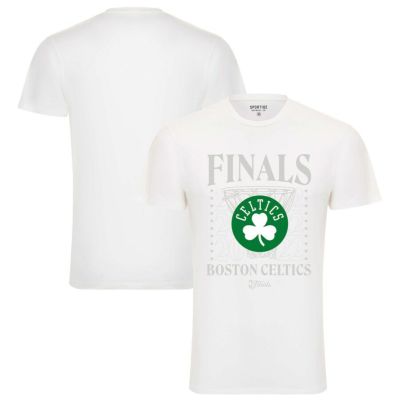 NBA セルティックス Tシャツ NBAファイナル2022 進出記念 Stacked Hoop Bingham Tシャツ Sportiqe ホワイト