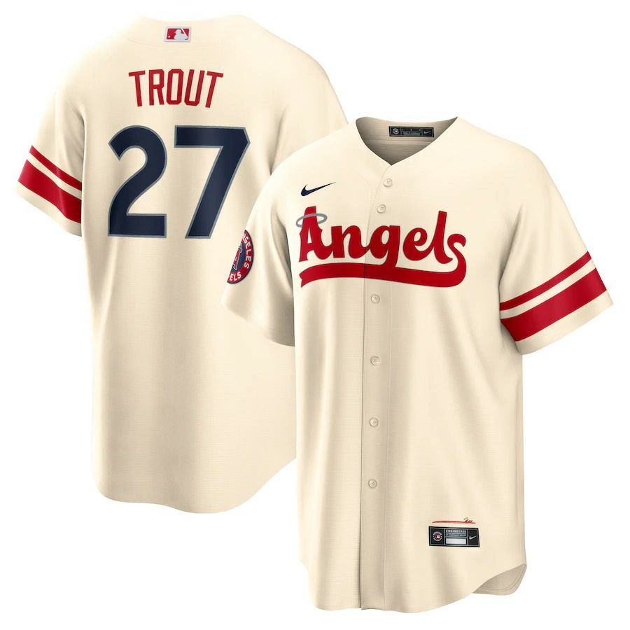 MLB マイク・トラウト エンゼルス ユニフォーム 2022 シティーコネクト 