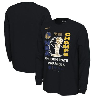 NBA ウォリアーズ Tシャツ NBAファイナル2022 優勝記念 ロッカールーム Champions Locker Room ロングスリーブ ナイキ/Nike