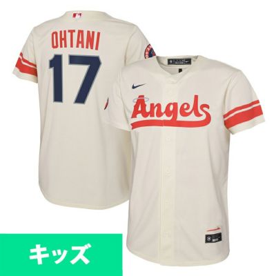 Shohei Ohtani #17 Los Angeles Angels Black Flex Base Jersey