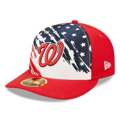 MLB ナショナルズ キャップ 2022 独立記念日 4th of July 59FIFTY ロープロファイル ニューエラ/New Era レッド