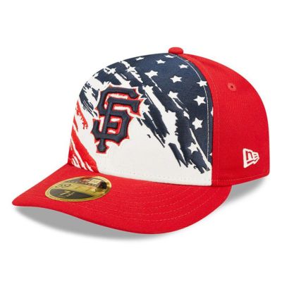 MLB サンフランシスコ・ジャイアンツ キャップ 2022 独立記念日 4th of July 59FIFTY ロープロファイル ニューエラ/New Era レッド