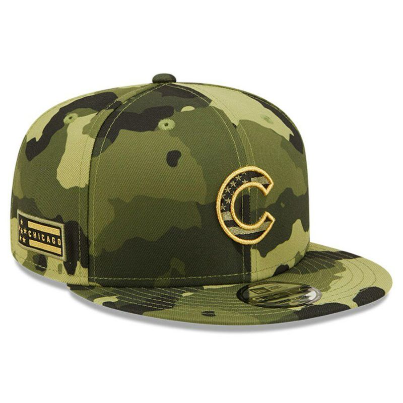 MLB カブス キャップ 2022 アームドフォースデー Armed Forces Day 9FIFTY スナップバック ニューエラ/New Era  カモ | セレクション | MLB NBA NFL プロ野球グッズ専門店 公式オンラインストア