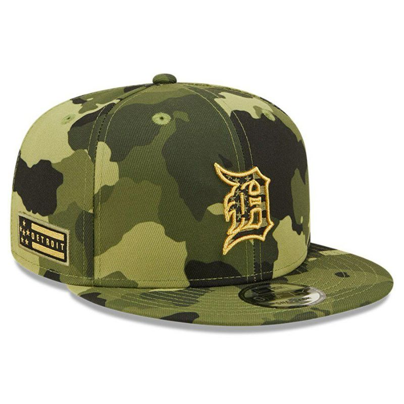 MLB タイガース キャップ 2022 アームドフォースデー Armed Forces Day 9FIFTY スナップバック ニューエラ/New  Era カモ | セレクション | MLB NBA NFL プロ野球グッズ専門店 公式オンラインストア