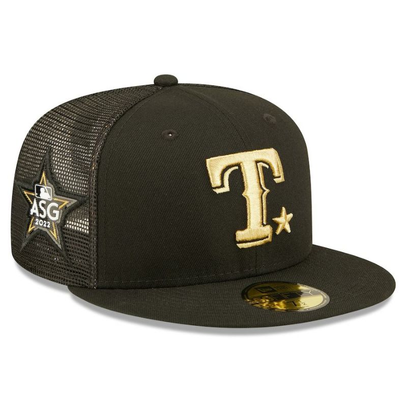 MLB レンジャーズ キャップ オールスターゲーム2022 オンフィールド All-Star Game 59FIFTY BLK ニューエラ/New  Era ブラック | セレクション | MLB NBA NFL プロ野球グッズ専門店 公式オンラインストア