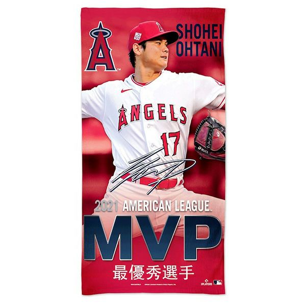 入荷しました即納可能 エンゼルスMVPキャップ&大谷翔平 2021 MVP 記念