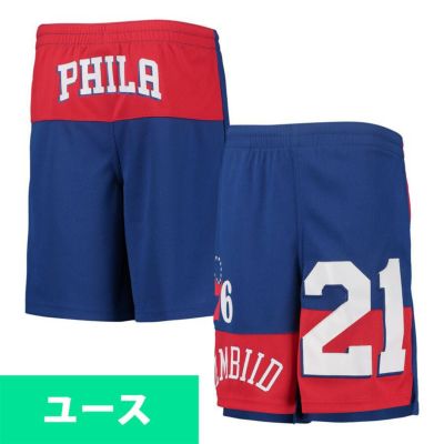 NBA 76ers ジョエル・エンビード Tシャツ アイコン ネーム＆ナンバー ナイキ/Nike ブルー | セレクション | MLB NBA NFL  プロ野球グッズ専門店 公式オンラインストア