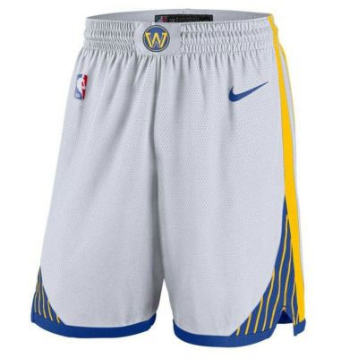 NBA ウォリアーズ ショーツ 2019-2020 アイコンエディション スウィングマン ハーフパンツ ナイキ/Nike ホワイト