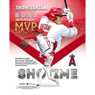 MLB 大谷翔平 エンゼルス ポスター Unsigned 2021 MVP受賞記念 最優秀選手 Collage Fanatics Branded