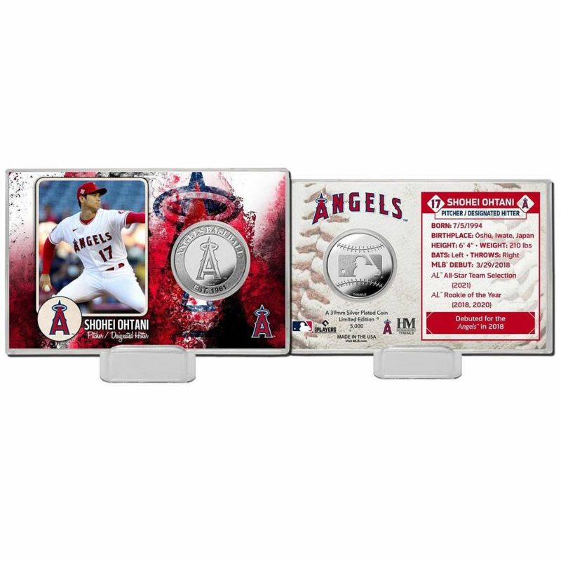 MLB 大谷翔平 エンゼルス Silver Coin Card (Angels 60th Season) The Highland Mint |  セレクション | MLB NBA NFL プロ野球グッズ専門店 公式オンラインストア