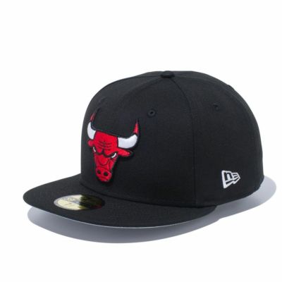 NBA シカゴ・ブルズ キャップ 59FIFTY Logo Cap ニューエラ/New Era ブラック