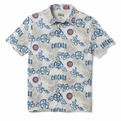 MLB カブス ポロシャツ ハワイアン PUA PERFORMANCE POLO レインスプーナー Reyn Spooner ホワイト