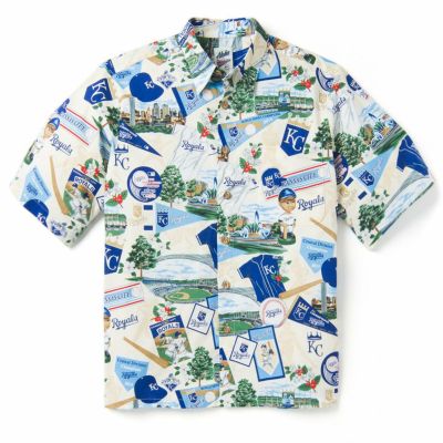 MLB アストロズ アロハシャツ ハワイアン Scenic Aloha Shirt レイン