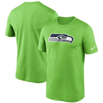 NFL シーホークス Tシャツ スウッシュロゴ Logo Essential Legend Performance T-Shirt ナイキ/Nike ネオングリーン