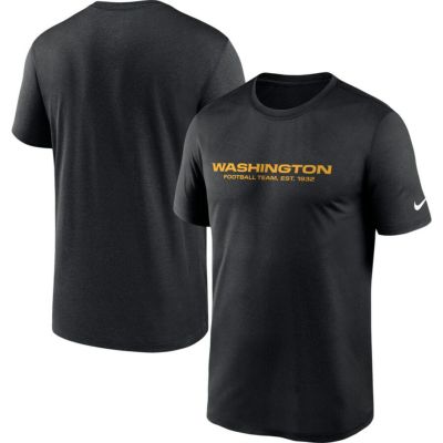 NFL Wフットボールチーム Tシャツ スウッシュロゴ Logo Essential Legend Performance T-Shirt ナイキ/Nike ブラック