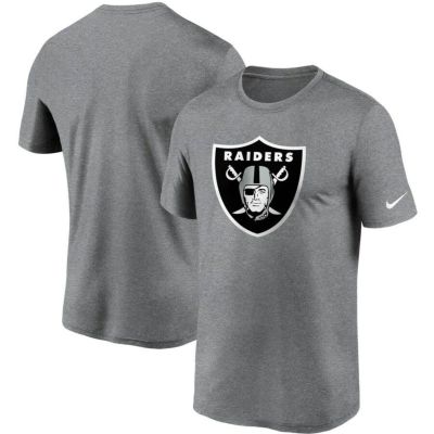 NFL レイダース Tシャツ スウッシュロゴ Logo Essential Legend Performance T-Shirt ナイキ/Nike チャコール