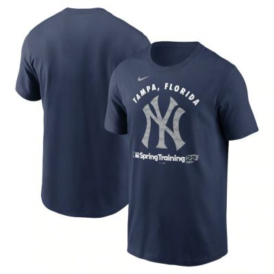 MLB ヤンキース Tシャツ スプリングトレーニング2022 ナイキ/Nike ネイビー
