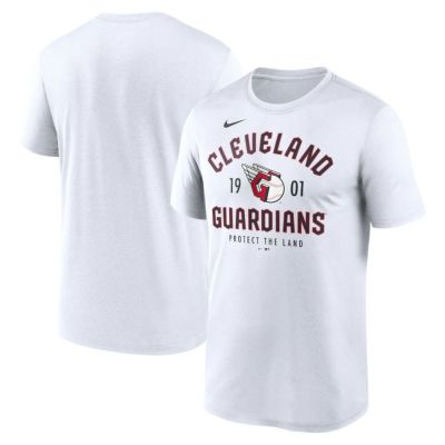 MLB Cleveland Guardians Tシャツ Legend Established T-Shirt ナイキ/Nike ホワイト