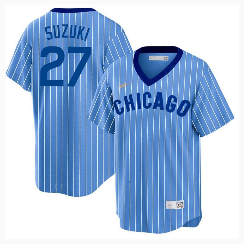 MLB 鈴木誠也 カブス ユニフォーム/ジャージ 1978 クーパーズタウン レプリカジャージ Jersey ナイキ/Nike ブルー |  セレクション | MLB NBA NFL プロ野球グッズ専門店 公式オンラインストア