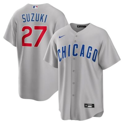 MLB 鈴木誠也 カブス ユニフォーム レプリカジャージ Replica Jersey