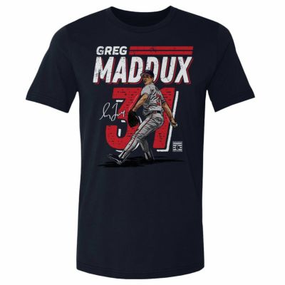 MLB グレッグ・マダックス ブレーブス Tシャツ Atlanta Dash WHT 500LEVEL トゥルーネイビー