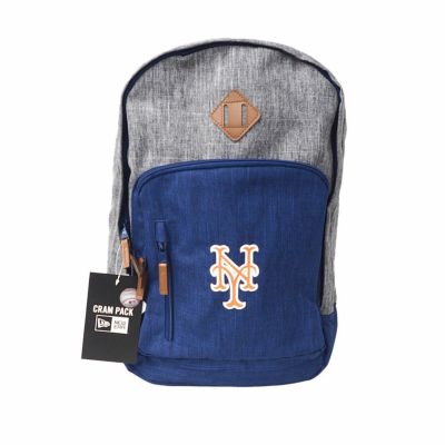 MLB メッツ バックパック リュック Heather Action Cram Backpack ニューエラ/New Era グレー ロイヤル |  セレクション | MLB NBA NFL プロ野球グッズ専門店 公式オンラインストア