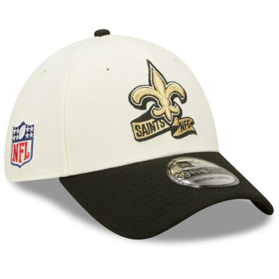NFL セインツ キャップ 2022 サイドライン 39THIRTY 2トーン Flex Cap ニューエラ/New Era クリーム/ブラック