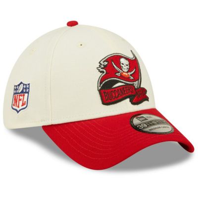NFL バッカニアーズ キャップ 2022 サイドライン 39THIRTY 2トーン Flex Cap ニューエラ/New Era クリーム/レッド